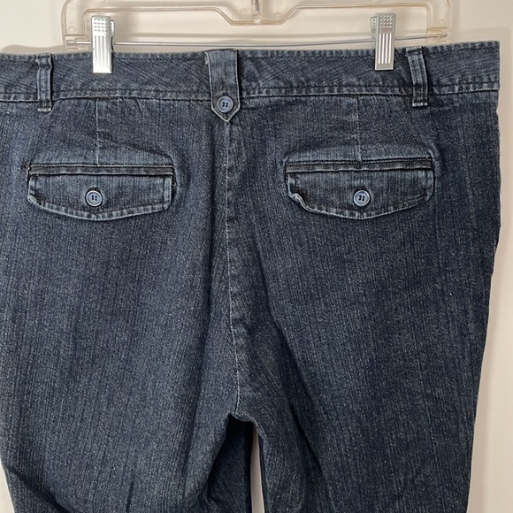 Dockers Collection Ideal Fit size 16 wide leg denim jeans - Picture 3 of 8